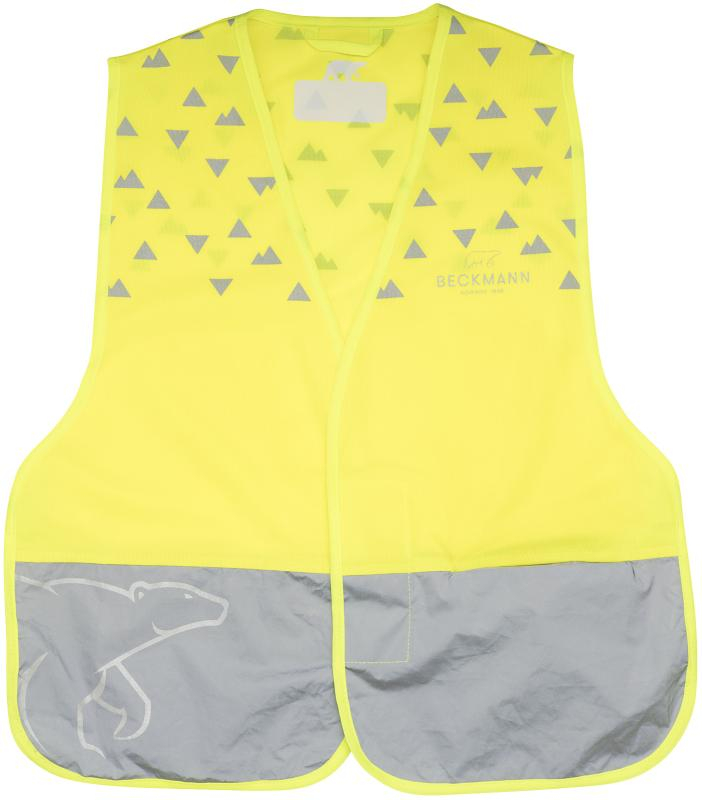 BECKMANN Weste B-SEEN &amp; SAFE Yellow