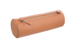 [7049980060010] BECKMANN Schlamper Mäppchen Leder Groß Nature