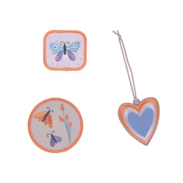 [4042183434896] LÄSSIG Anhänger &amp; Patches Set Unique "Butterfly"