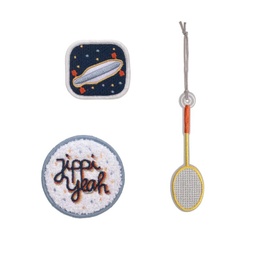[4042183422497] LÄSSIG Anhänger &amp; Patches Set Unique "Sport"